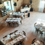 Salle de reception au Domaine Distaise